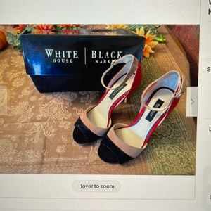 White House Black Market NIB size 7 Ladies shoes Style Name Myah Auburn